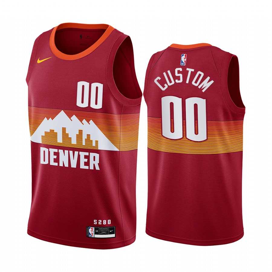 Men & Youth Customized Denver Nuggets Red Nike Swingman 2020-21 City Edition Jersey,We sell and wholesale Men & Youth Customized Denver Nuggets Red Nike Swingman 2020-21 City Edition Jersey on line form chian!