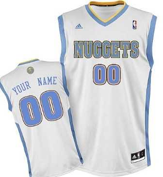Men & Youth Customized Denver Nuggets White Jersey ,We sell and wholesale Men & Youth Customized Denver Nuggets White Jersey  on line form chian!