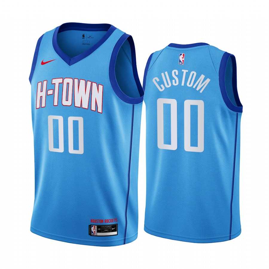 Men & Youth Customized Houston Rockets Blue Nike Swingman 2020-21 City Edition Jersey,We sell and wholesale Men & Youth Customized Houston Rockets Blue Nike Swingman 2020-21 City Edition Jersey on line form chian!