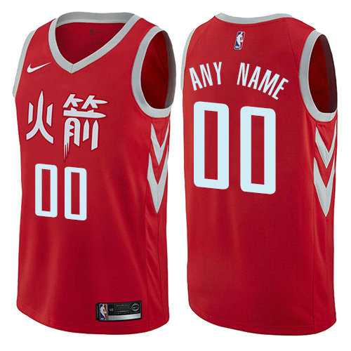 Men & Youth Customized Houston Rockets Red Nike City Edition Jersey,We sell and wholesale Men & Youth Customized Houston Rockets Red Nike City Edition Jersey on line form chian!