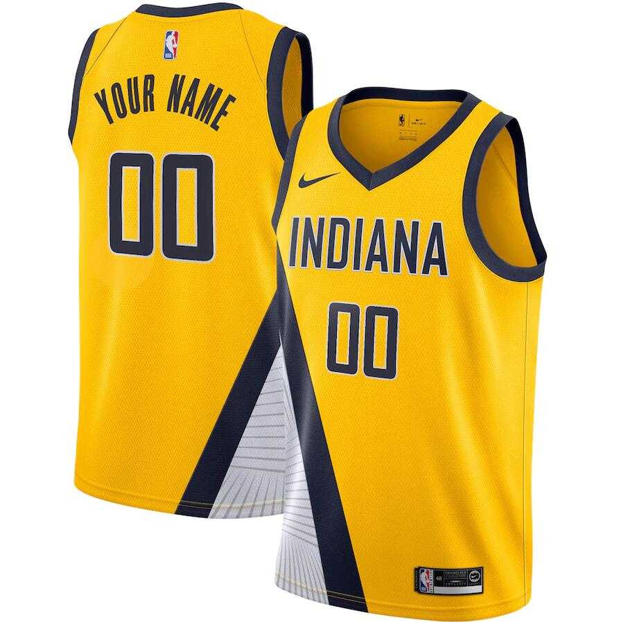 Men & Youth Customized Indiana Pacers Active Player Yellow Swingman Stitched Jersey,We sell and wholesale Men & Youth Customized Indiana Pacers Active Player Yellow Swingman Stitched Jersey on line form chian!