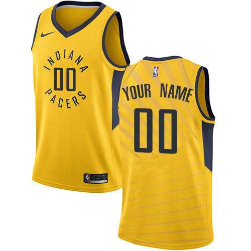 Men & Youth Customized Indiana Pacers Gold Nike Statement Edition Jersey,We sell and wholesale Men & Youth Customized Indiana Pacers Gold Nike Statement Edition Jersey on line form chian!