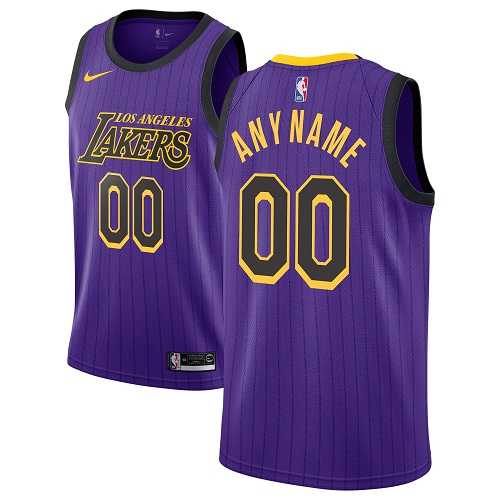 Men & Youth Customized Los Angeles Lakers Purple City Edition Nike Jersey,We sell and wholesale Men & Youth Customized Los Angeles Lakers Purple City Edition Nike Jersey on line form chian!
