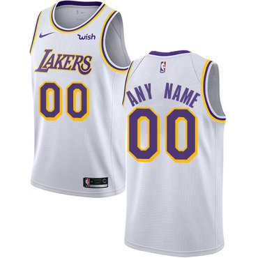 Men & Youth Customized Los Angeles Lakers White Association Edition Nike Jersey,We sell and wholesale Men & Youth Customized Los Angeles Lakers White Association Edition Nike Jersey on line form chian!