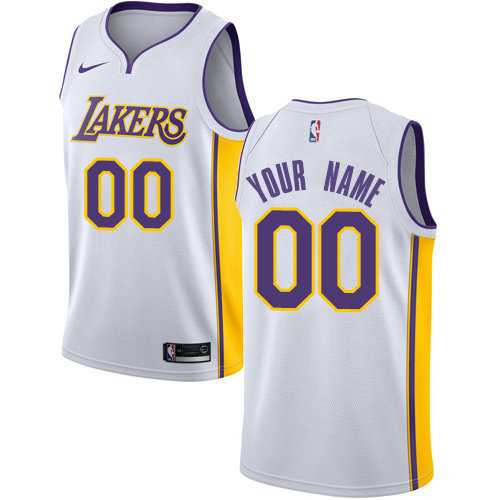 Men & Youth Customized Los Angeles Lakers White Nike Association Edition Jersey,We sell and wholesale Men & Youth Customized Los Angeles Lakers White Nike Association Edition Jersey on line form chian!