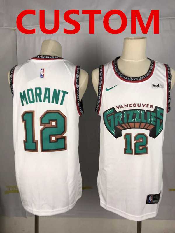 Men & Youth Customized Memphis Grizzlies White Nike Throwbacks Swingman Jersey,We sell and wholesale Men & Youth Customized Memphis Grizzlies White Nike Throwbacks Swingman Jersey on line form chian!