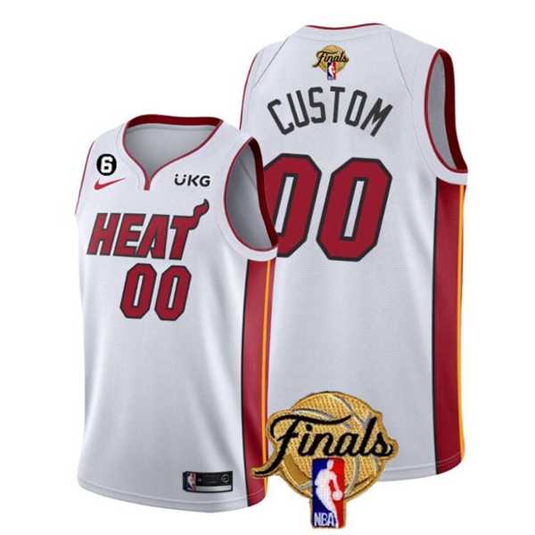 Men & Youth Customized Miami Heat Active Player White 2023 Finals Association Edition With NO.6 Patch Stitched Jersey,We sell and wholesale Men & Youth Customized Miami Heat Active Player White 2023 Finals Association Edition With NO.6 Patch Stitched Jersey on line form chian!