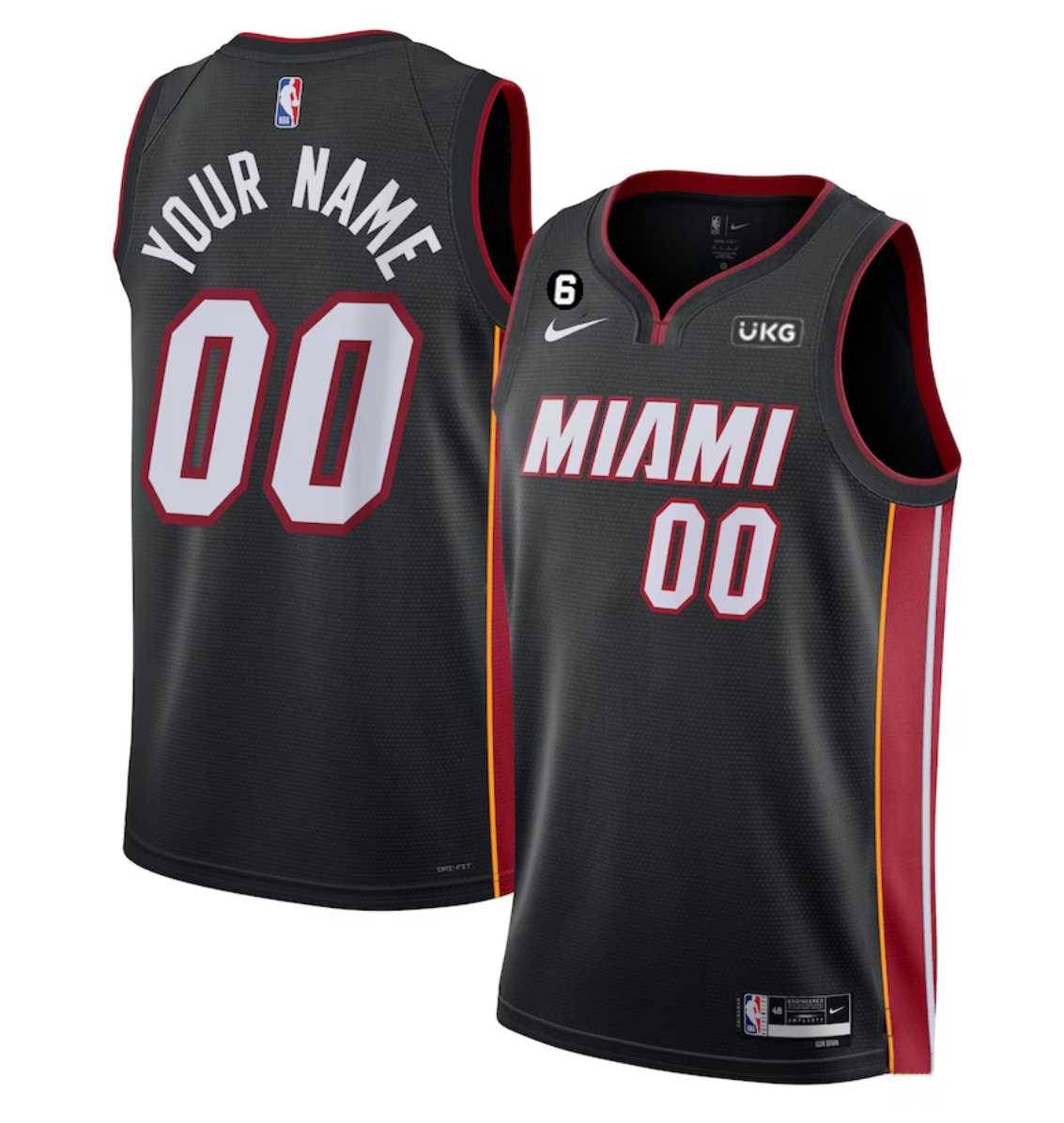 Men & Youth Customized Miami Heat Black Icon Edition With NO.6 Patch Stitched Jersey,We sell and wholesale Men & Youth Customized Miami Heat Black Icon Edition With NO.6 Patch Stitched Jersey on line form chian!