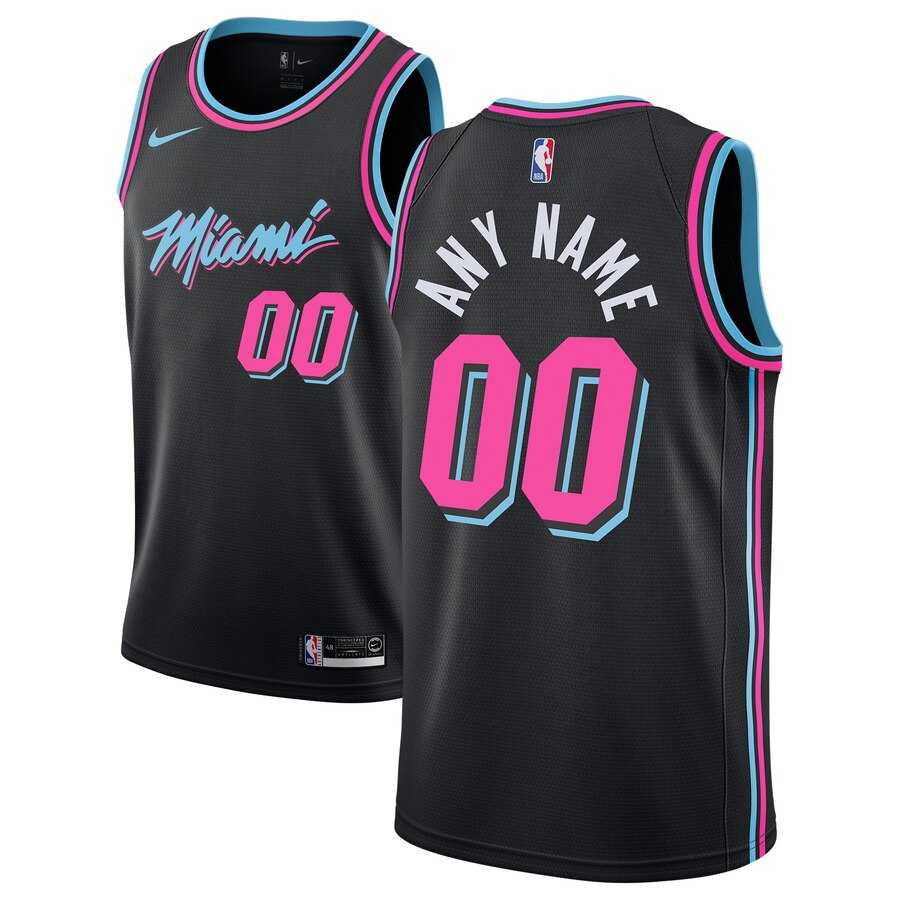 Men & Youth Customized Miami Heat Nike Black 2018-19 Swingman City Edition Jersey,We sell and wholesale Men & Youth Customized Miami Heat Nike Black 2018-19 Swingman City Edition Jersey on line form chian!