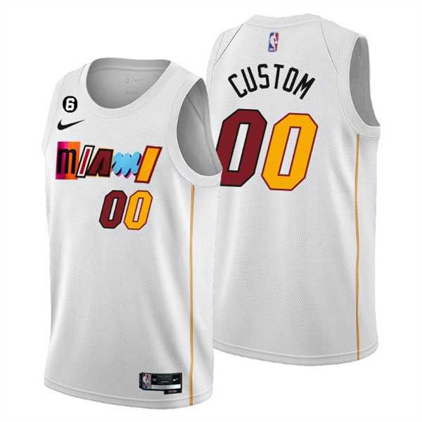 Men & Youth Customized Miami Heat White 2022-23 Classic Edition With NO.6 Patch Stitched Jersey,We sell and wholesale Men & Youth Customized Miami Heat White 2022-23 Classic Edition With NO.6 Patch Stitched Jersey on line form chian!
