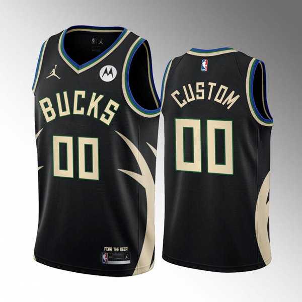 Men & Youth Customized Milwaukee Bucks Active Player Black Stitched Jersey,We sell and wholesale Men & Youth Customized Milwaukee Bucks Active Player Black Stitched Jersey on line form chian!