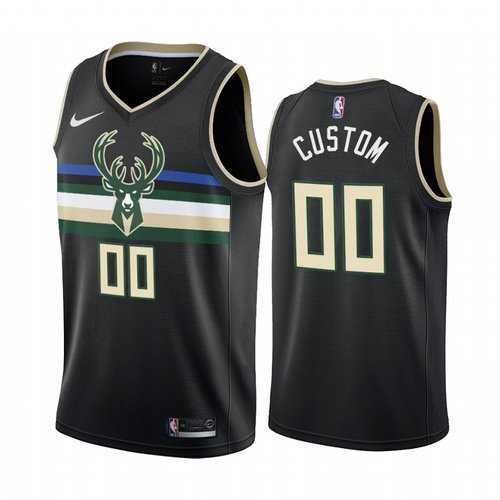 Men & Youth Customized Milwaukee Bucks Black 2019-20 Statement Edition Nike Jersey,We sell and wholesale Men & Youth Customized Milwaukee Bucks Black 2019-20 Statement Edition Nike Jersey on line form chian!