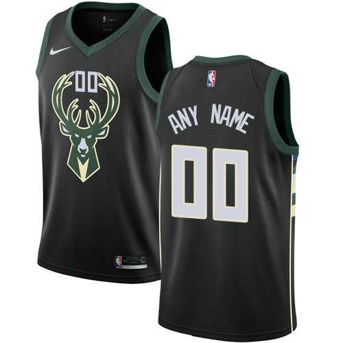 Men & Youth Customized Milwaukee Bucks Swingman Black Alternate Nike Statement Edition Jersey,We sell and wholesale Men & Youth Customized Milwaukee Bucks Swingman Black Alternate Nike Statement Edition Jersey on line form chian!