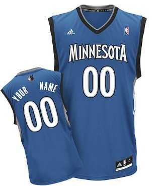 Men & Youth Customized Minnesota Timberwolves Blue Jersey,We sell and wholesale Men & Youth Customized Minnesota Timberwolves Blue Jersey on line form chian!