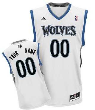 Men & Youth Customized Minnesota Timberwolves White Jersey,We sell and wholesale Men & Youth Customized Minnesota Timberwolves White Jersey on line form chian!
