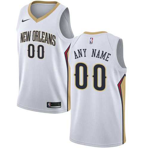 Men & Youth Customized New Orleans Pelicans Swingman White Home Nike Association Edition Jersey,We sell and wholesale Men & Youth Customized New Orleans Pelicans Swingman White Home Nike Association Edition Jersey on line form chian!