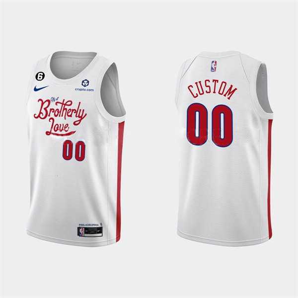 Men & Youth Customized Philadelphia 76ers Active Player 2022-23 White City Edition Stitched Jersey,We sell and wholesale Men & Youth Customized Philadelphia 76ers Active Player 2022-23 White City Edition Stitched Jersey on line form chian!