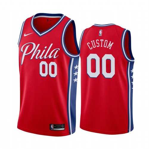 Men & Youth Customized Philadelphia 76ers Red 2019-20 Statement Edition Nike Jersey,We sell and wholesale Men & Youth Customized Philadelphia 76ers Red 2019-20 Statement Edition Nike Jersey on line form chian!