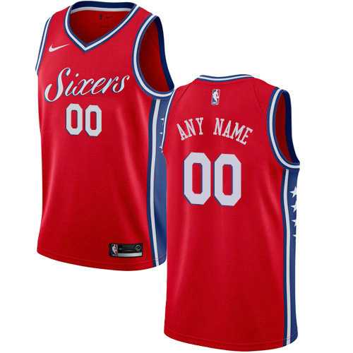 Men & Youth Customized Philadelphia 76ers Swingman Red Alternate Nike Statement Edition Jersey,We sell and wholesale Men & Youth Customized Philadelphia 76ers Swingman Red Alternate Nike Statement Edition Jersey on line form chian!
