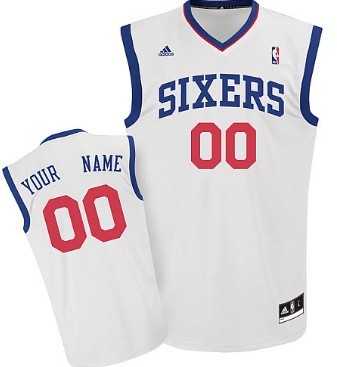 Men & Youth Customized Philadelphia 76ers White Jersey,We sell and wholesale Men & Youth Customized Philadelphia 76ers White Jersey on line form chian!