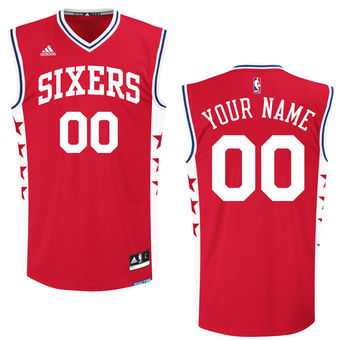 Men & Youth Customized Philadelphia 76ers adidas Red Replica Alternate Jersey,We sell and wholesale Men & Youth Customized Philadelphia 76ers adidas Red Replica Alternate Jersey on line form chian!
