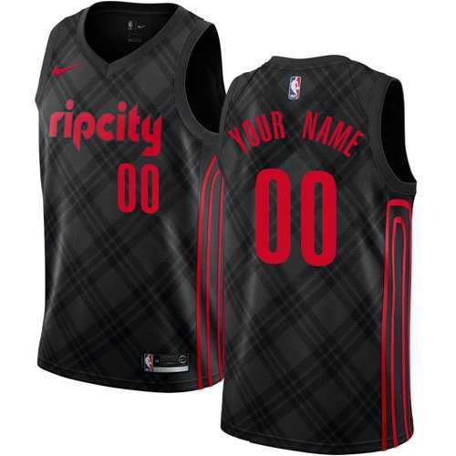 Men & Youth Customized Portland Trail Blazers City Edition Nike Black Jersey,We sell and wholesale Men & Youth Customized Portland Trail Blazers City Edition Nike Black Jersey on line form chian!