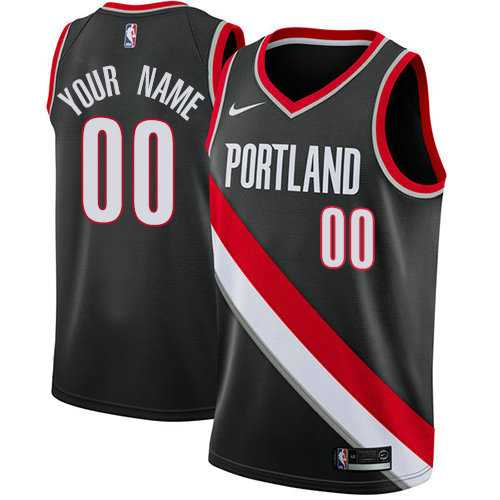 Men & Youth Customized Portland Trail Blazers Swingman Black Road Nike Icon Edition Jersey,We sell and wholesale Men & Youth Customized Portland Trail Blazers Swingman Black Road Nike Icon Edition Jersey on line form chian!
