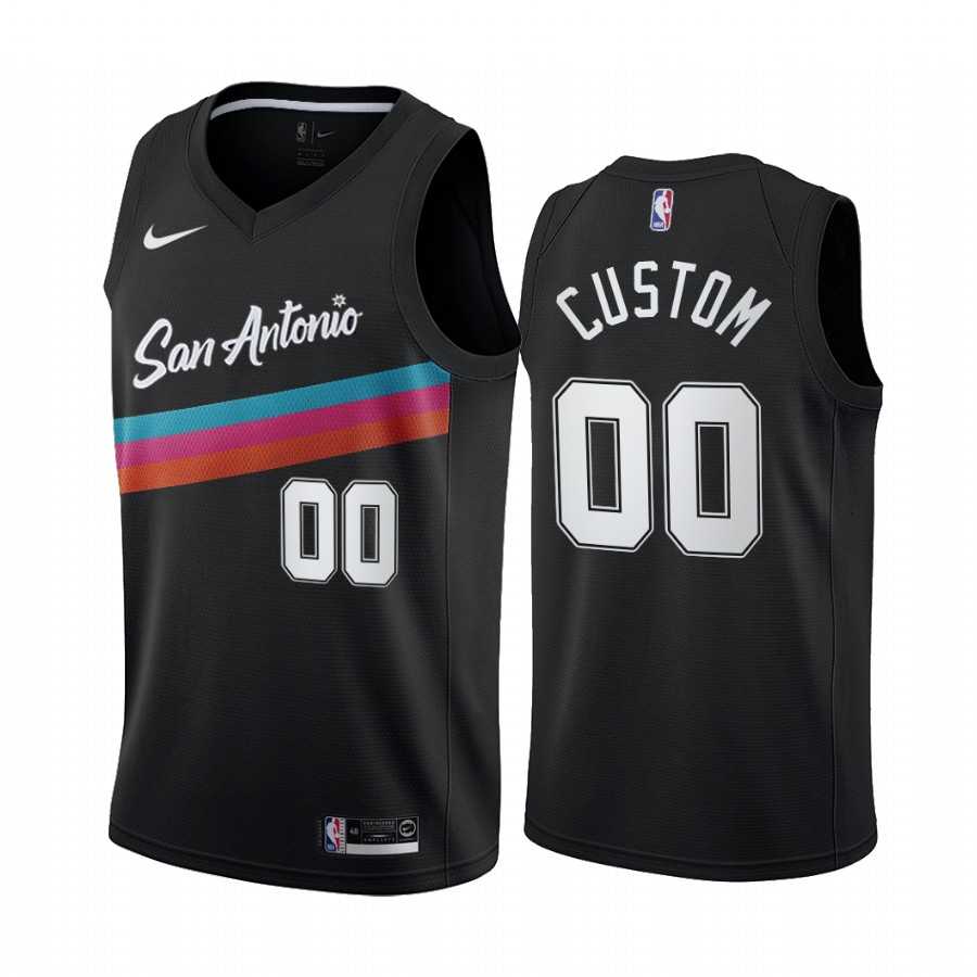 Men & Youth Customized San Antonio Spurs Black Nike Swingman 2020-21 City Edition Jersey,We sell and wholesale Men & Youth Customized San Antonio Spurs Black Nike Swingman 2020-21 City Edition Jersey on line form chian!