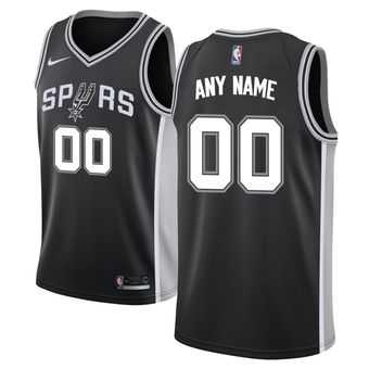Men & Youth Customized San Antonio Spurs Nike Black Swingman Icon Edition Jersey,We sell and wholesale Men & Youth Customized San Antonio Spurs Nike Black Swingman Icon Edition Jersey on line form chian!