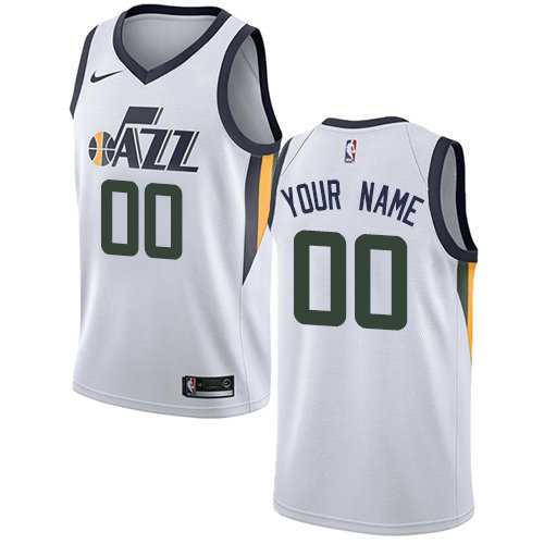 Men & Youth Customized Utah Jazz Association Edition Swingman White Nike Jersey,We sell and wholesale Men & Youth Customized Utah Jazz Association Edition Swingman White Nike Jersey on line form chian!