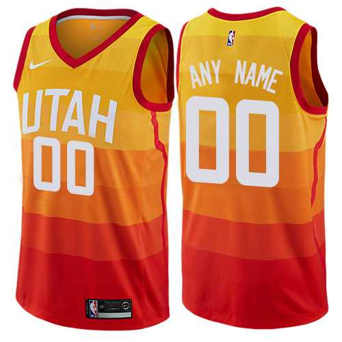 Men & Youth Customized Utah Jazz City Edition Orange Swingman Jersey,We sell and wholesale Men & Youth Customized Utah Jazz City Edition Orange Swingman Jersey on line form chian!
