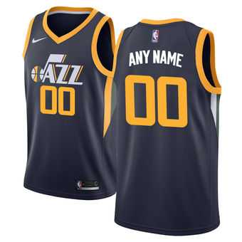 Men & Youth Customized Utah Jazz Nike Navy Swingman Icon Edition Jersey,We sell and wholesale Men & Youth Customized Utah Jazz Nike Navy Swingman Icon Edition Jersey on line form chian!