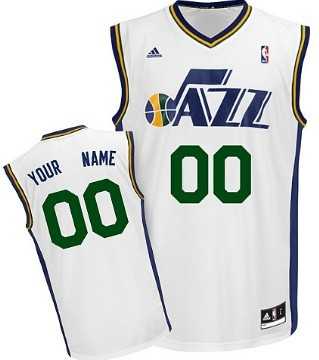 Men & Youth Customized Utah Jazz White Jersey,We sell and wholesale Men & Youth Customized Utah Jazz White Jersey on line form chian!