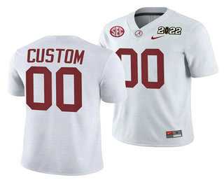 Men's Alabama Crimson Tide ACTIVE PLAYER Customized 2022 Patch White College Football Stitched Jersey,We sell and wholesale Men's Alabama Crimson Tide ACTIVE PLAYER Customized 2022 Patch White College Football Stitched Jersey on line form chian!