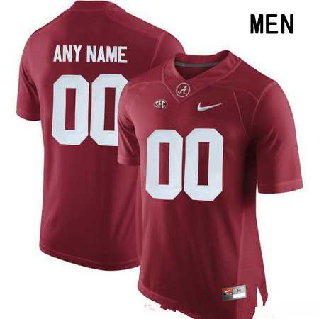 Men's Alabama Crimson Tide Customized Crimson Red Nike Limited Jersey,We sell and wholesale Men's Alabama Crimson Tide Customized Crimson Red Nike Limited Jersey on line form chian!
