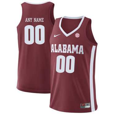 Men's Alabama Crimson Tide Red Customized College Basketball Jersey,We sell and wholesale Men's Alabama Crimson Tide Red Customized College Basketball Jersey on line form chian!