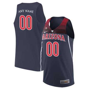 Men's Arizona Wildcats Navy Custom College Basketball Jersey,We sell and wholesale Men's Arizona Wildcats Navy Custom College Basketball Jersey on line form chian!