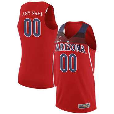 Men's Arizona Wildcats Red Custom College Basketball Jersey,We sell and wholesale Men's Arizona Wildcats Red Custom College Basketball Jersey on line form chian!