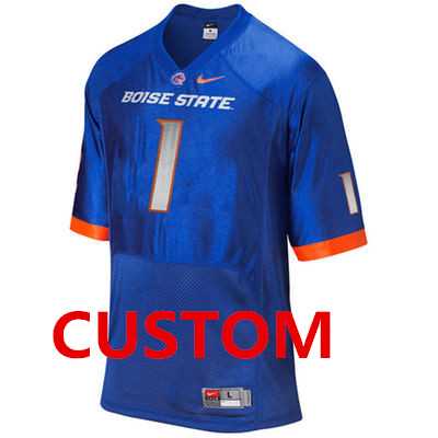 Men's Boise State Broncos Customized Blue Jersey,We sell and wholesale Men's Boise State Broncos Customized Blue Jersey on line form chian!