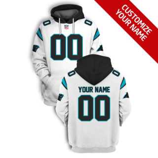 Men's Carolina Panthers Active Player White Custom 2021 Pullover Hoodie,We sell and wholesale Men's Carolina Panthers Active Player White Custom 2021 Pullover Hoodie on line form chian!
