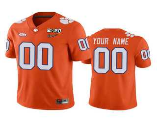 Men's Clemson Tigers Customized Orange 2020 National Championship Game Jersey,We sell and wholesale Men's Clemson Tigers Customized Orange 2020 National Championship Game Jersey on line form chian!