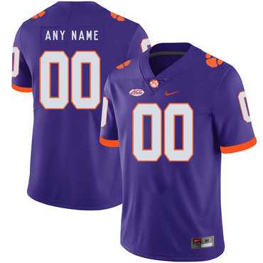 Men's Clemson Tigers Purple Customized Nike College Football Jersey,We sell and wholesale Men's Clemson Tigers Purple Customized Nike College Football Jersey on line form chian!