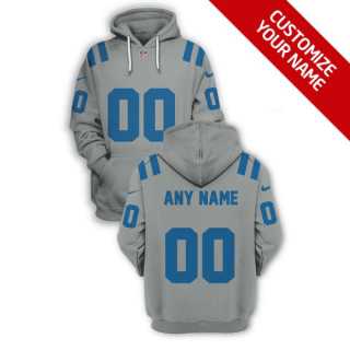 Men's Indianapolis Colts Active Player Grey Custom 2021 Pullover Hoodie,We sell and wholesale Men's Indianapolis Colts Active Player Grey Custom 2021 Pullover Hoodie on line form chian!