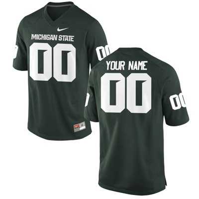 Men's Michigan State Spartans Customized Replica Football Jersey - 2015 Green,We sell and wholesale Men's Michigan State Spartans Customized Replica Football Jersey - 2015 Green on line form chian!