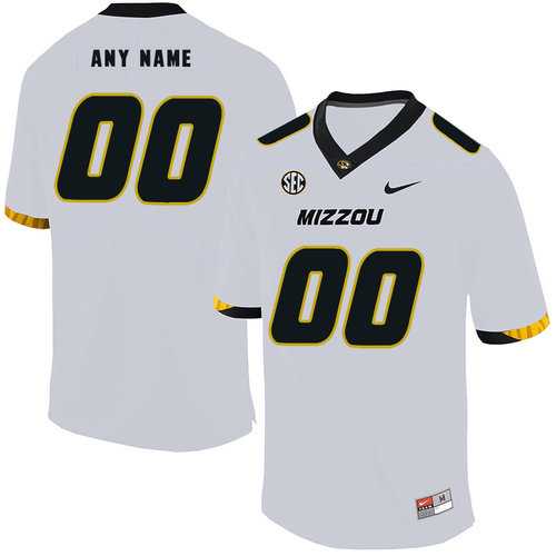 Men's Missouri Tigers Customized White Nike College Football Jersey,We sell and wholesale Men's Missouri Tigers Customized White Nike College Football Jersey on line form chian!