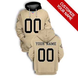Men's New Orleans Saints Active Player Gold Custom 2021 Pullover Hoodie,We sell and wholesale Men's New Orleans Saints Active Player Gold Custom 2021 Pullover Hoodie on line form chian!
