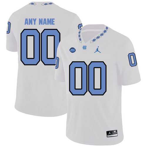 Men's North Carolina Tar Heels Customized White College Football Jersey,We sell and wholesale Men's North Carolina Tar Heels Customized White College Football Jersey on line form chian!