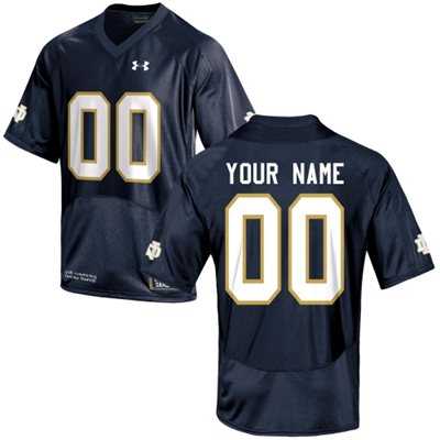 Men's Notre Dame Fighting Irish 2015 Under Armour Navy Blue Customized Replica Football Jersey,We sell and wholesale Men's Notre Dame Fighting Irish 2015 Under Armour Navy Blue Customized Replica Football Jersey on line form chian!