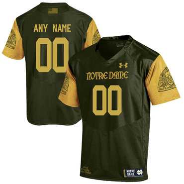 Men's Notre Dame Fighting Irish Olive Green Customized College Football Jersey,We sell and wholesale Men's Notre Dame Fighting Irish Olive Green Customized College Football Jersey on line form chian!