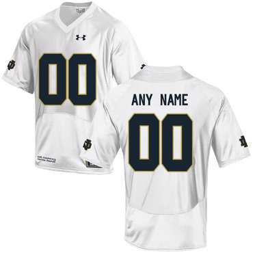 Men's Notre Dame Fighting Irish White Customized College Football Jersey,We sell and wholesale Men's Notre Dame Fighting Irish White Customized College Football Jersey on line form chian!